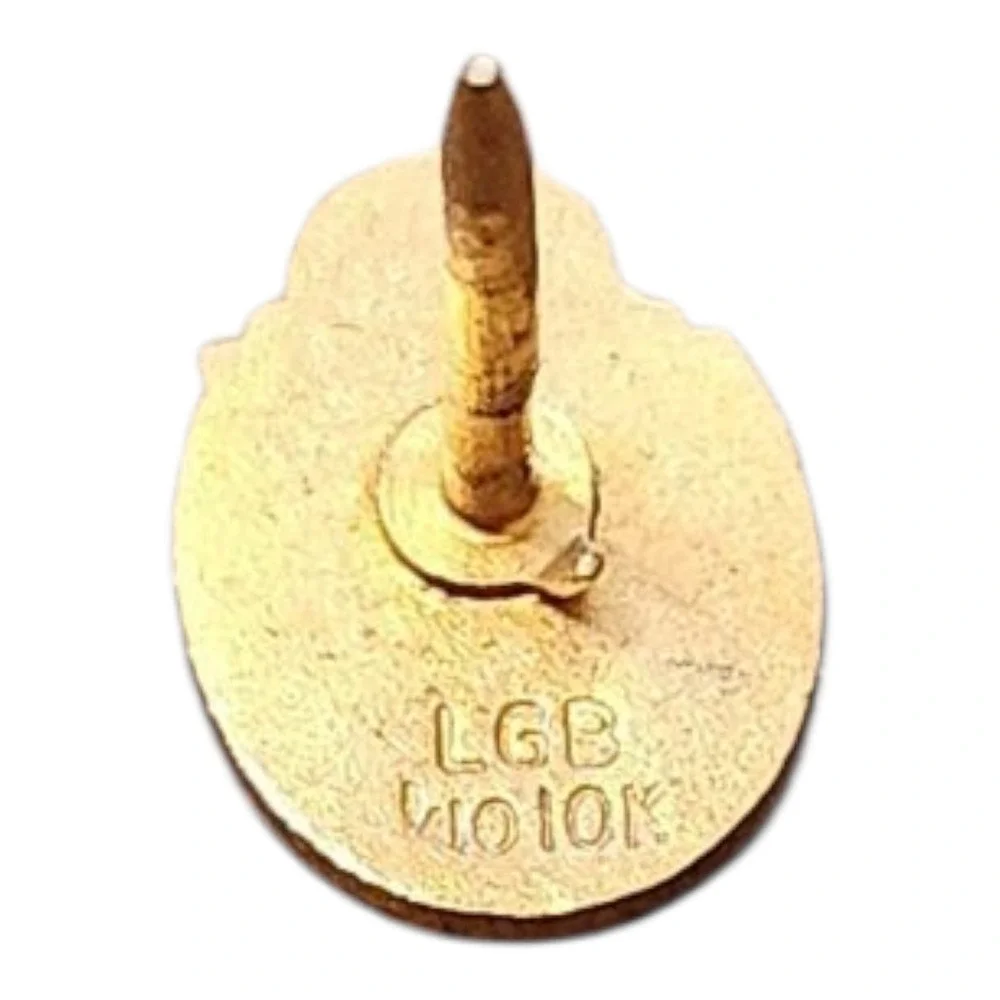 1/10 10K Gold Loyal‎ Order of Moose LGB Lapel Pin Brotherhood Emblem